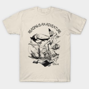 Reading is an adventure T-Shirt